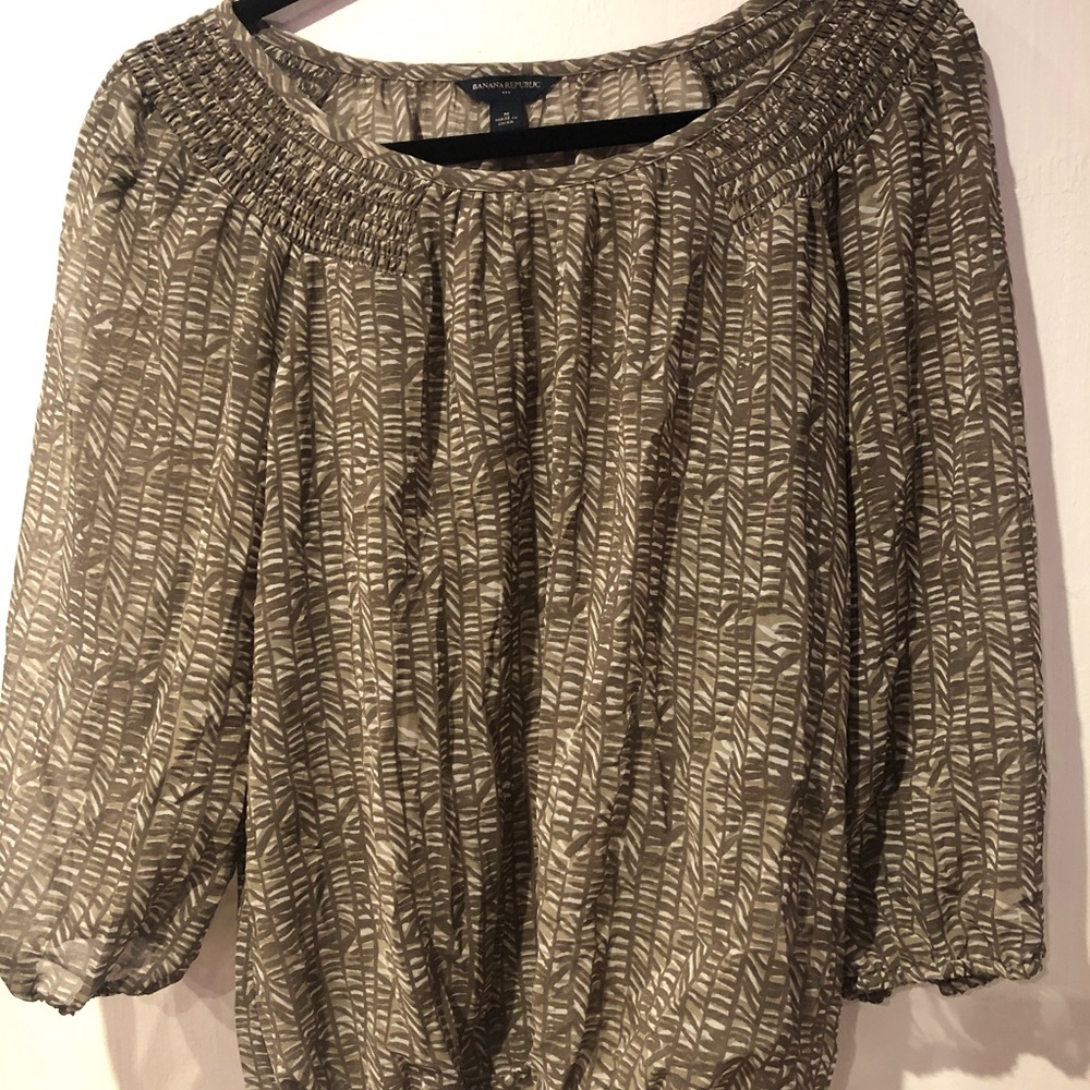 Banana Republic Blouson Blouse